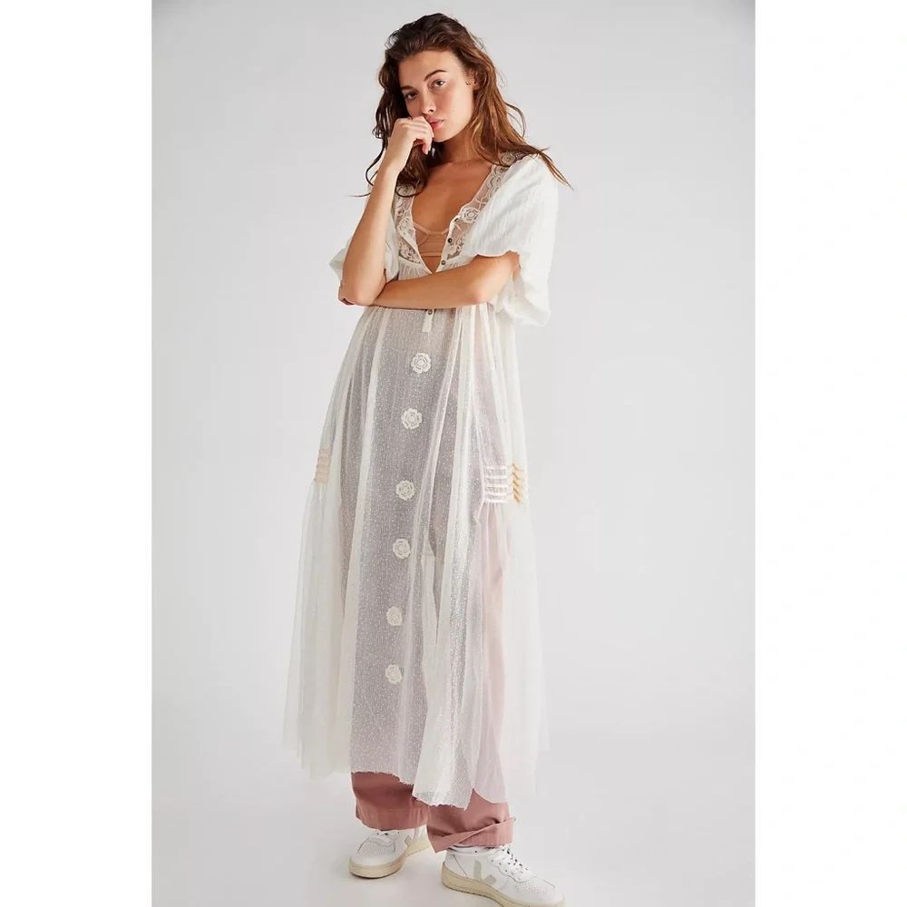 Free People Arista Maxi Top